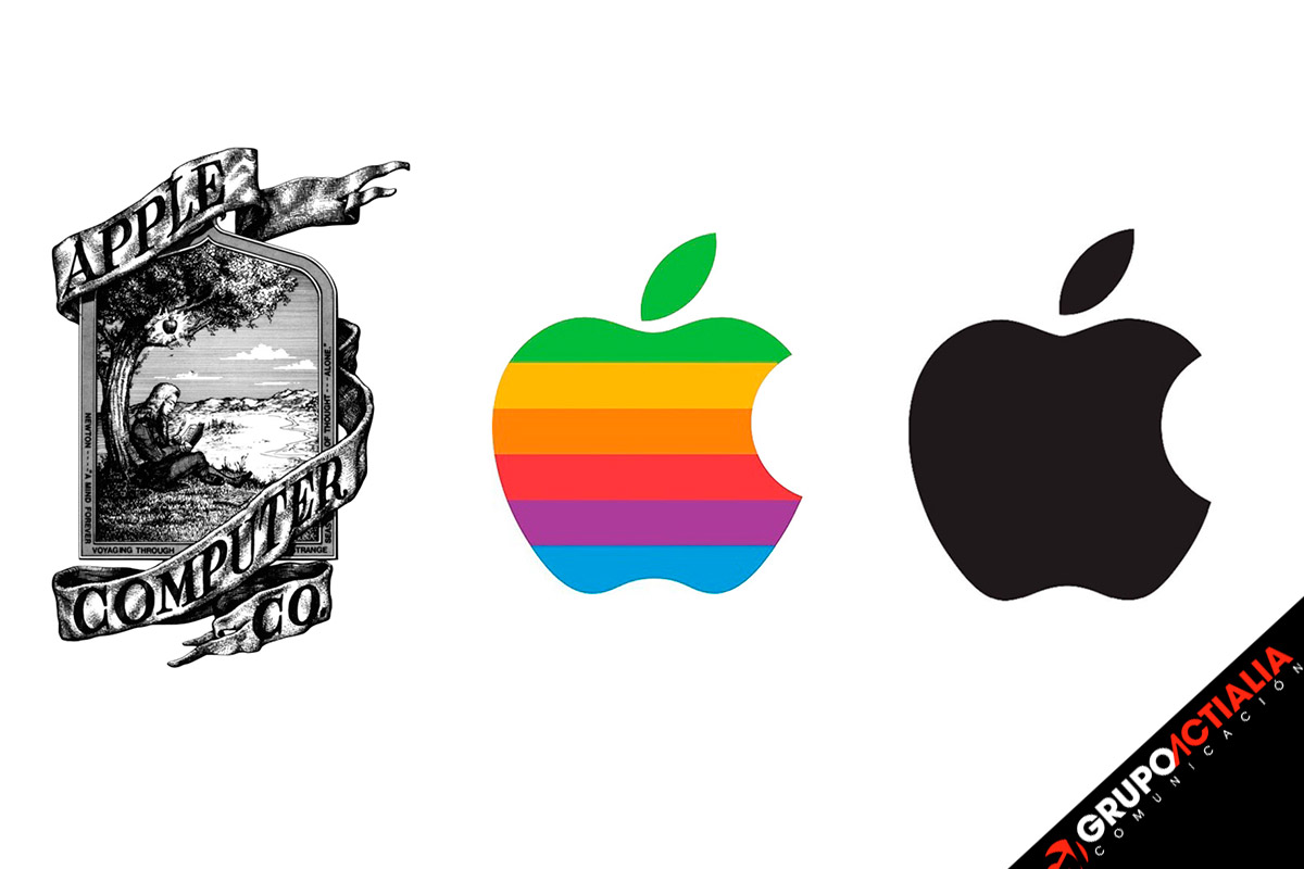 Evolución Logotipo Apple